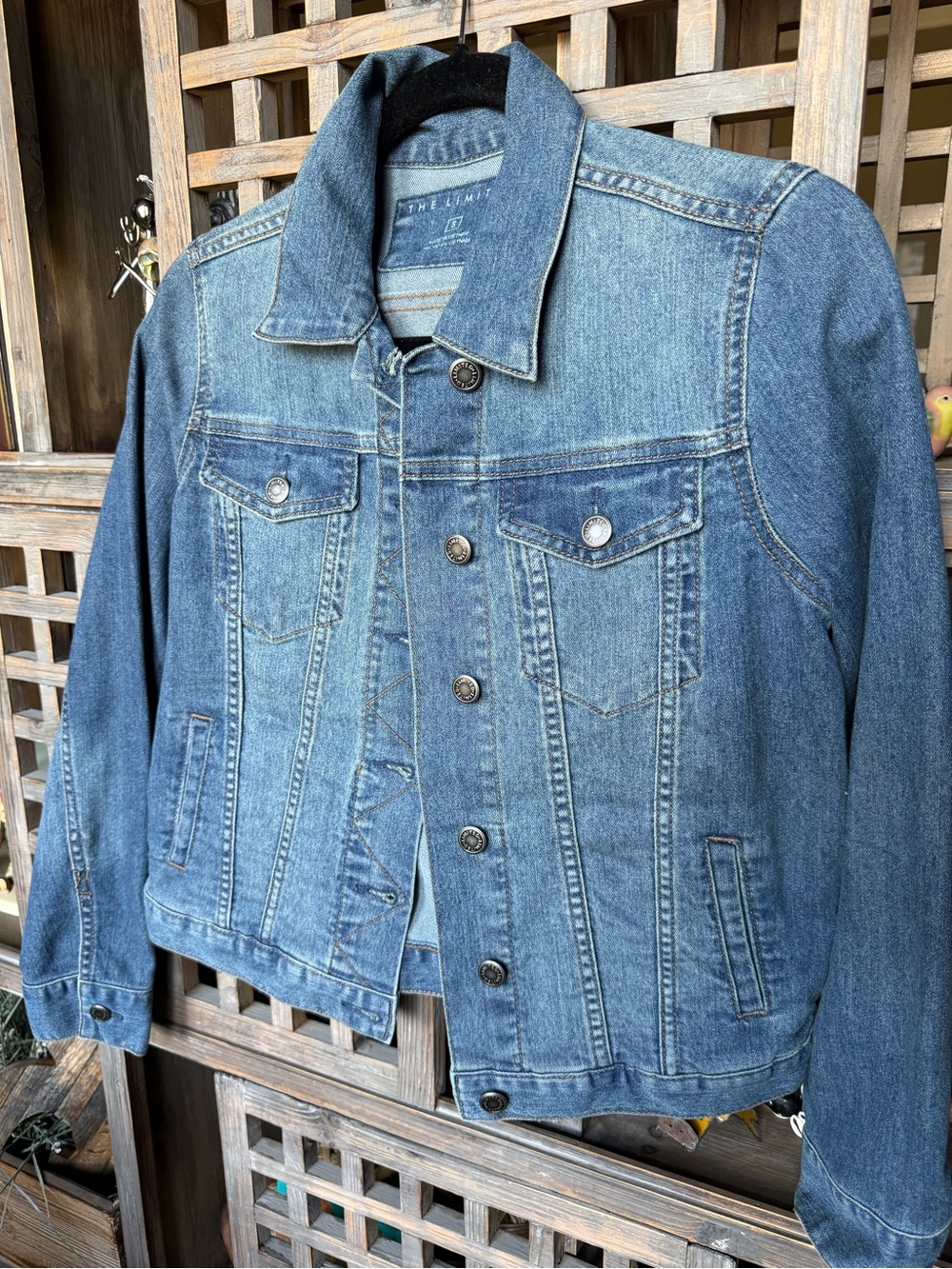 The Limited Classic Blue Denim Jacket size S